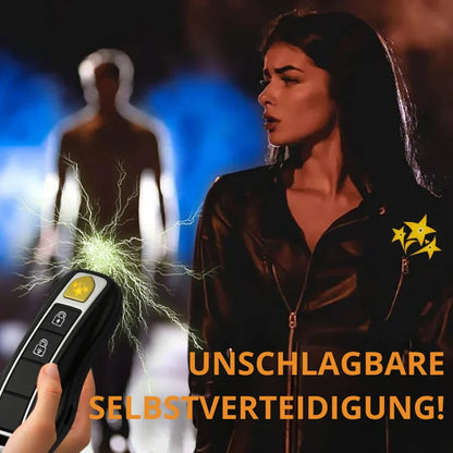 Anti-Angriffs Schlüssel Elektrisch (Lampe, Elektroschocker, Alarm)